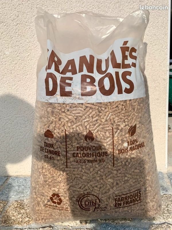 Granulés 100 % feuillus DINplus